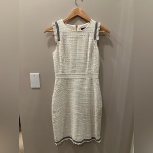 Sleeveless JCrew White Dress